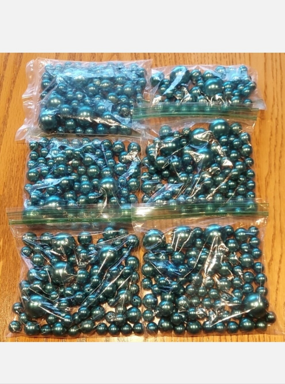 Teal Beads & New Clear Gel Bead Table Decorations For Wedding, Parties, Holidays